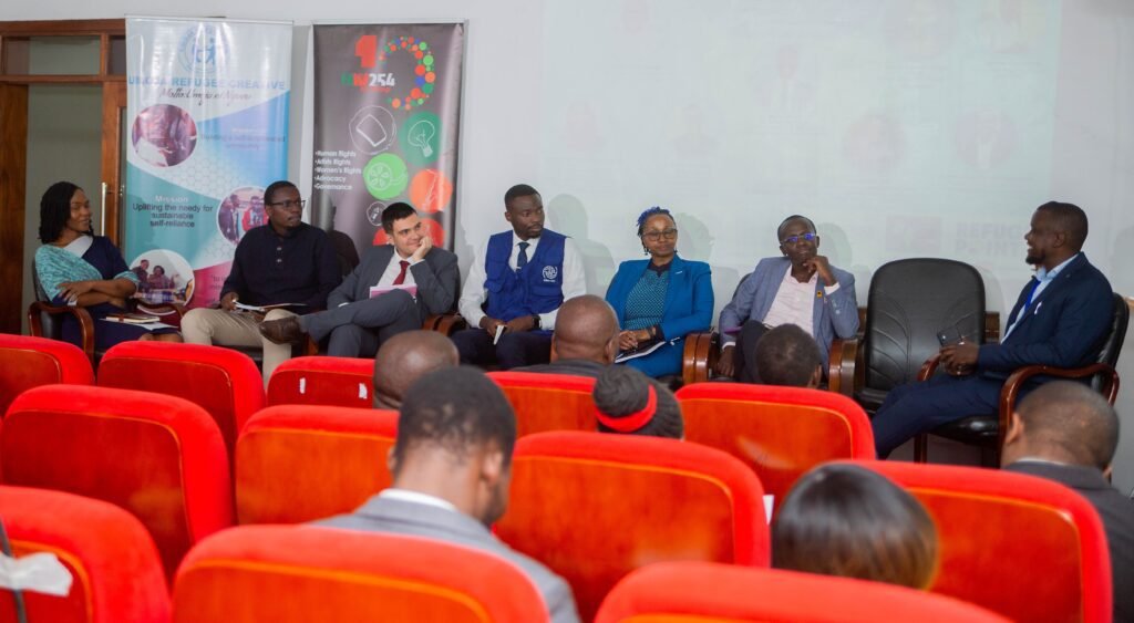 Meaningful discussion by the panellists at the Beyond My Status event held at the UoN, 30th June 2023